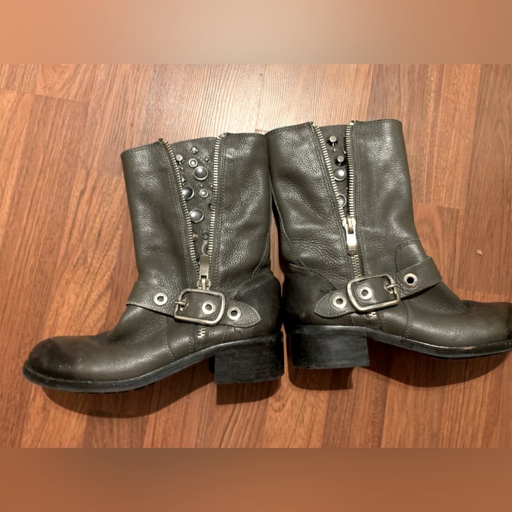 Vince Camuto motorcycle booties